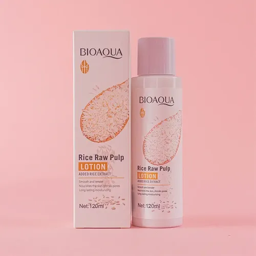 Locion Facial De Pulpa De Arroz Bioaqua 120 Ml