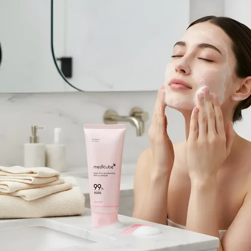 Limpiador Facial Hidratante Skincare Coreano Medicube 120ml