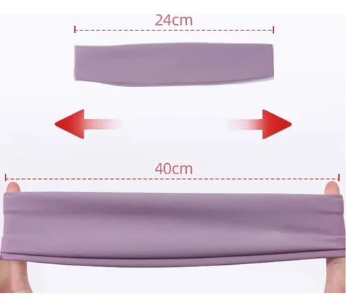Bandas Para Cabello Yoga, Deportivas, Lisas