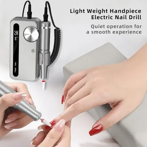 Lima De Uñas Eléctrica Profesional X7electric, 35000 Rpm .