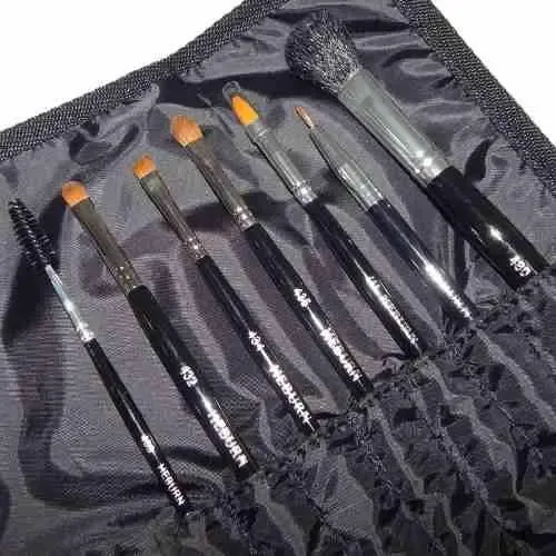 Set 7 Brochas Heburn 493 Maquillaje Profesional Natural