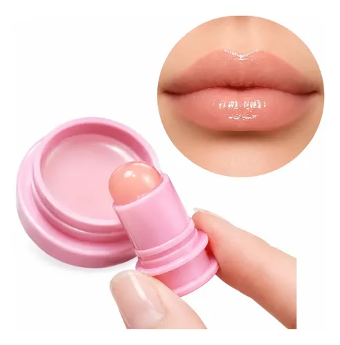 Balsamo Labial Con Mini Pincel De Silicona Dona Herorange