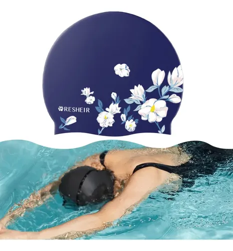 Gorro De Natación De Silicona Gorro De Baño For &zz01