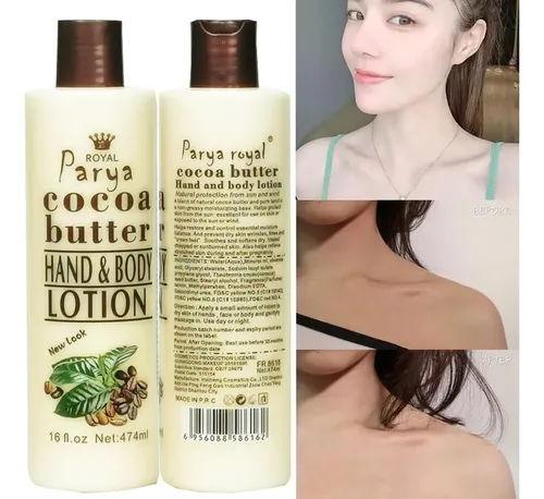 Manteca De Cacao Hidratante Blanqueadora Lotion Body 474 Ml
