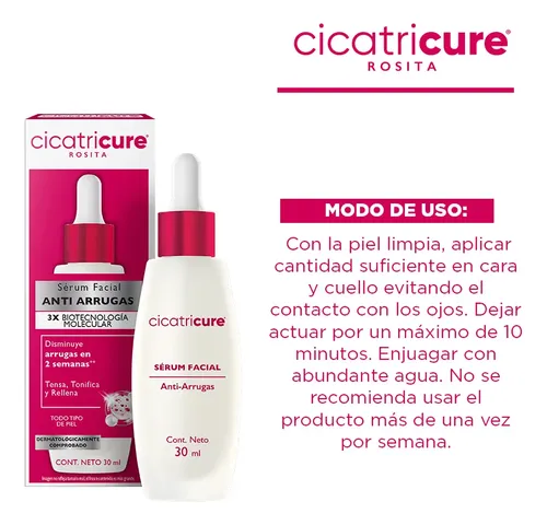 Cicatricure Serum Facial Antiarrugas 30ml