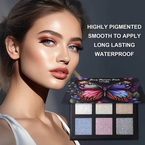 Paleta Iluminadora Ucanbe 6 Colores