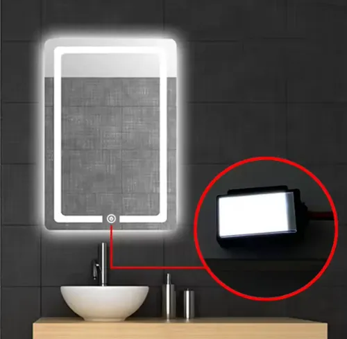 Interruptor Touch Modulo Sensor Tactil Espejo Luminoso Led