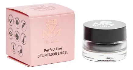 Delineador En Gel Liner Con Pincel Duo Angular Nathacha Nina