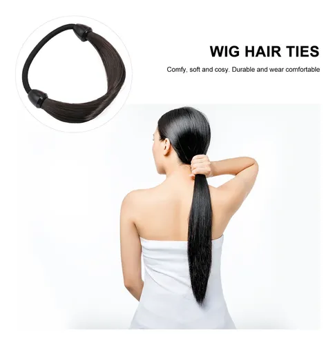 6 Cintas Flexibles Para El Pelo En Forma De Cola De Caballo: