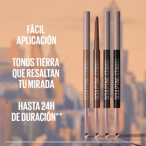 Delineador De Ojos Maybelline Sculpting Stix 2 En 1 Mocha 14