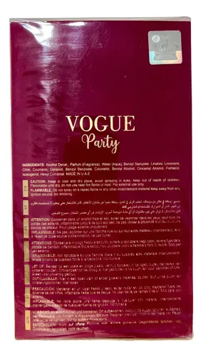 Perfume Mujer Vogue Party Maison Alhambra 100ml Edp