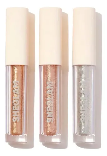 Sheglam Trío De Sombras De Ojos. Líquidas Brillantes. Sombra North Star