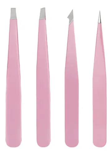 Set De Pinzas Para Cejas Con Estuche De Almacenamiento, &pp