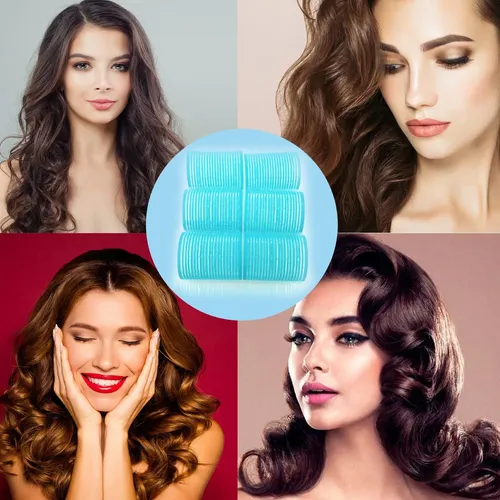 Rulos De Peluquería Pikbiu Salon, Paquete De 12 Unidades