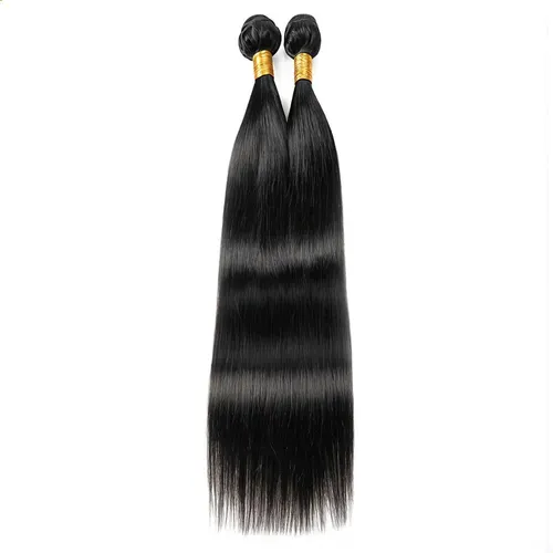 Extensiones De Cabello Liso Sintético Resistente Al Calor 35