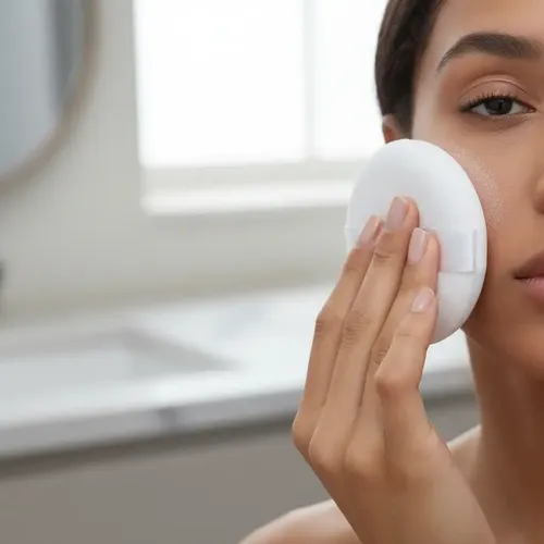 Cisnes Maquillaje Sella Polvos En El Rostro 3 Unidades Blanco Grande
