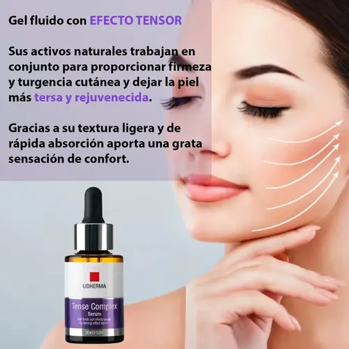 Serum Facial Lidherma Tense Complex Reafirmante Antiarrugas