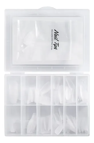 Tips Meline Para Soft Gel Medium Coffin Manicuria