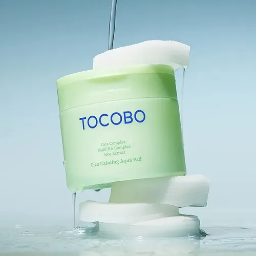 Tocobo Cica Calming Aqua Pad Momento De Aplicación Día/noche Tipo De Piel Sensible