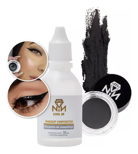 Kit Delineador En Gel Y Diluyente Level Up Nathacha Nina