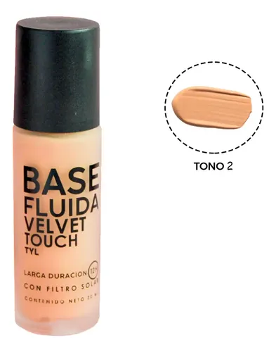 Base Fluida Con Filtro Solar Velvet Touch Thelma Y Louise Tono Tono Medio