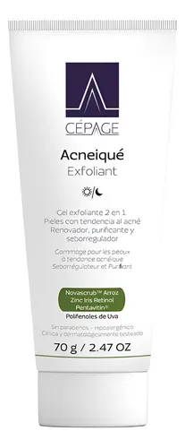 Cépage Acniqué Gel Exfoliante X70gr
