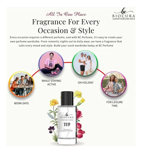 Biocura Bc Perfume 564 Eau De Cologne Para Mujer En Aerosol, 50 Ml