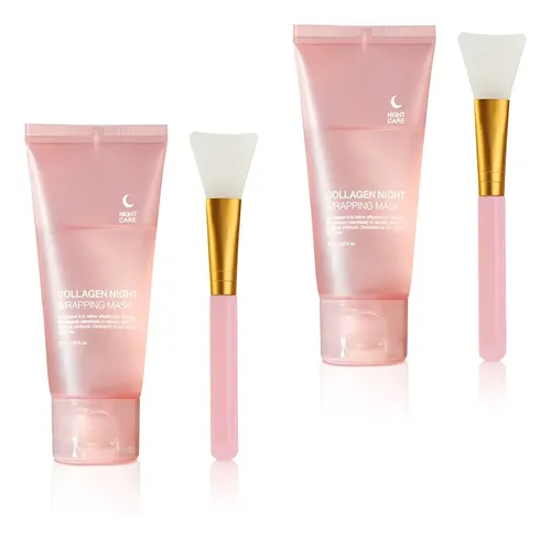 S Mascarilla De Colágeno De Noche Con 2 Paquetes, Ts012