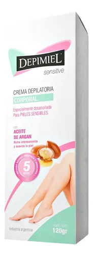 Crema Depilatoria Corporal Sensitive Sensible Depimiel 120gr