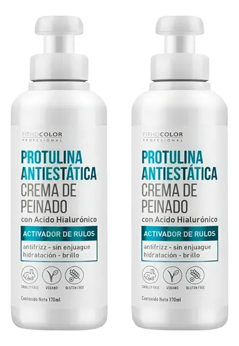 2 Fithocolor Crema Para Peinar Protulina Antiestatica X170ml