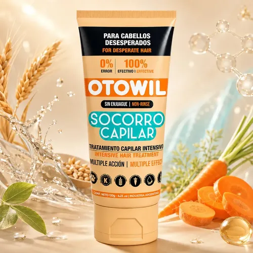 Crema Para Peinar Socorro Capilar Sin Enjuague X120g
