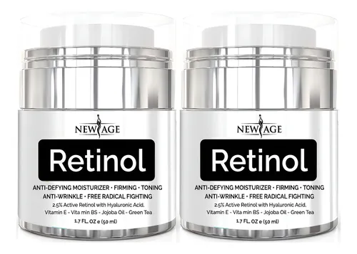 Crema Antienvejecimiento New Age Con Retinol Y Ácido