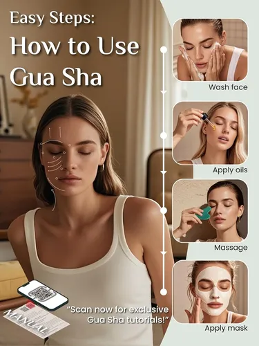 Jade Tool Rena Chris Smooth Surface Para Gua Sha