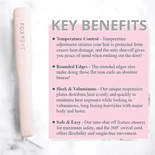 Planchar Foxybae Baby Blush, Technología Ce Turma