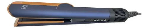 Plancha Secador De Pelo Placa Ceramica Briza Brzx10 Azul 6c