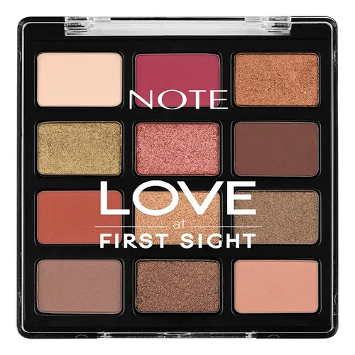 Paleta De Sombras Note Love At First Sight Vegana