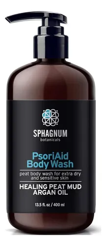 Jabón Corporal Natural Sphagnum 399.5 Ml Para Psoriasis Y