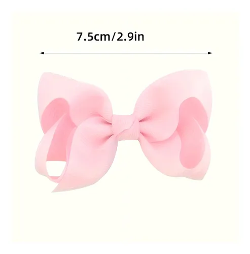 Set De 20 Lazos Para Niñas Con Pinza +