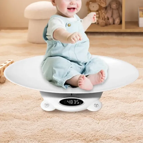 Báscula Para Bebés, Versátil Y Portátil, Con Pantalla Led, P