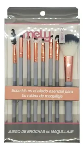 Set 8 Brochas Y Pinceles De Fibra Dual Mely Viral