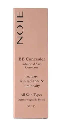 Corrector De Ojeras Note Bb Concealer Spf 15 Vegano X10ml