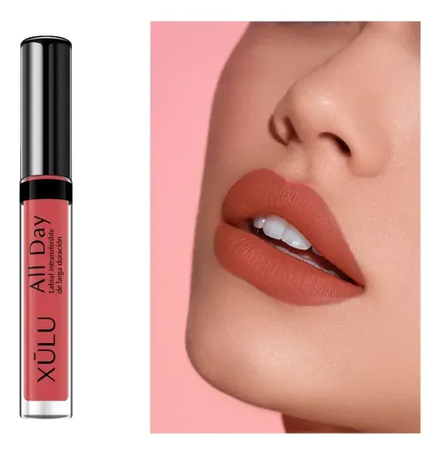 Kit Labiales Intransferible All Day Larga Duración X3 Xulu Color Rosa