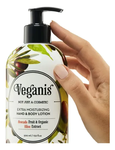Leche Extra Humectante Veganis Palta Y Oliva X 500ml Fragancia Palta Y Oliva