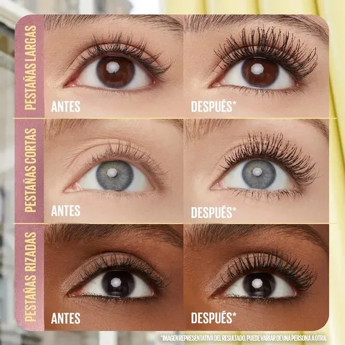 Mascara de Pestañas Maybelline Colossal Bubble WTP Very Black