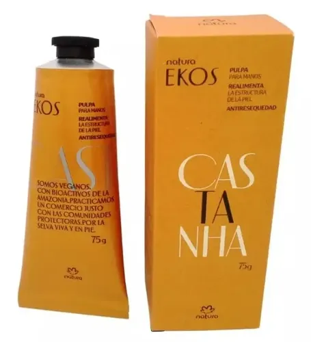 Pulpa Hidratante Para Manos Ekos Castanha Natura 75ml