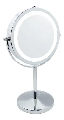 Jessamy Espejo Doble Maquillaje Con Luz Aumento 1x 5x E00163
