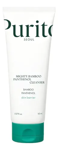 Purito Seoul Mighty Bamboo Panthenol Cleanser 150ml Todo Tipo De Piel Día/noche