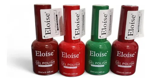 Eloise Esmalte Semi Permanente 10ml Gel Uv Led Blanco-negro
