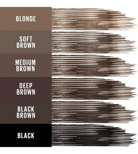 Gel Para Cejas Impermeable Maybelline Tatto Studio 36hrs. Color Deep Brown 260