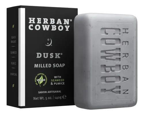 Jabón Corporal Herban Cowboy Dusk Con Cedro, Lavanda Y Lima,